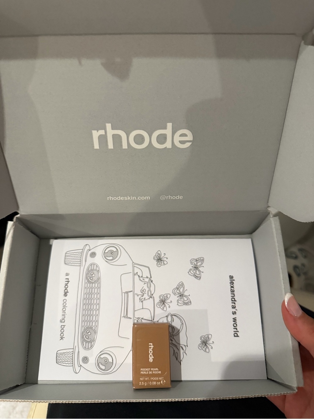 Rhode Pocket blush in Monaco
